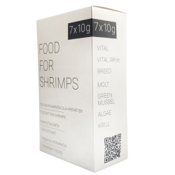 Zestaw 7 pokarmów - Food for Shrimp 7 x 10 g